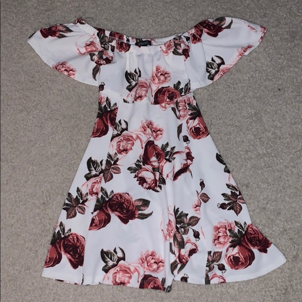 Off the shoulder dress